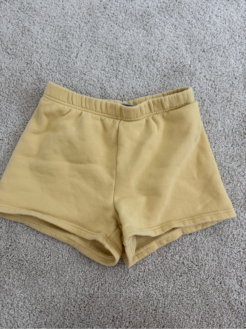 TNA Mustard Yellow Casual Women's Shorts